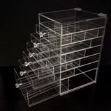 China Good Supplier First Choice Clear Crystal Acrylic Makeup Organizer