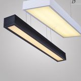 Aluminum Black Rectangle Lighting Restaurant Office Pendant Lamp