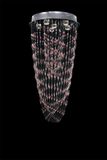 New Design Purple Crystal LED Chandelier Light (AQ-88421-A)