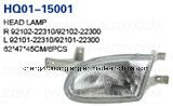 Head Lamp Assembly Fits Hyundai Accent 1998-1999. China Best! Factory Direct!