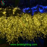Warm White LED Icicle Lights Rain Drop Christmas Lights
