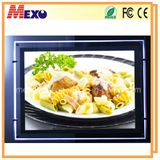 Hanging Acrylic Slim LED Advertising Lightbox for Menu Display