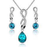 Animal Snake Costume Jewelry Gold Plated African Gold Necklace Set