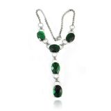 Fashion Jewelry Stainless Steel Natural Stone Necklace for Women