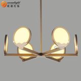 Hot Sale LED Pendnat Lamps Decorative Coffee Golden Lamps for Home/ Hotel Om66153