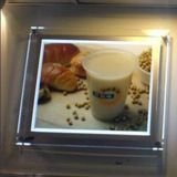 Fast Food Advertising Light Boxes Crystal