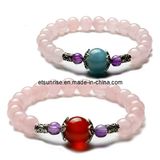 Semi Precious Stone Crystal Fashion Jewellery Bracelet (ESB01297)