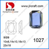 Dz-1027 Machine Cut Mirror Octagon Glass Beads for Garment