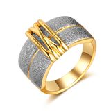 Silver Shinning Color Band Finger Ring Factory Wholesale
