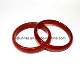 Natural Crystal Carnelian Agate Bracelet Bangles