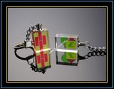 Customized Crystal Photo Keychain for Promotion (kc16)