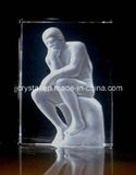 Crystal Inner Laser Engraving People Cube in 2016 (JD-CT223)