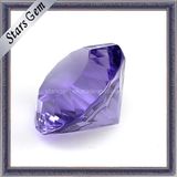 Millennium Concave Cut Amethyst Glass