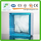 Sapphire Cloudy Glass Block/Glass Brick with Size 190*190*80mm