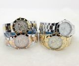 High Quality Luxury Brand Women Rhinestone Watches Gold Steel Dress Ladies Watch