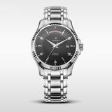 Automatic Stainless Steel Waterproof Wristband Fashion Mechanical Men Watch 72078