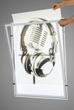 Window Display Magnetic LED Light Pocket with Fasten Bolt