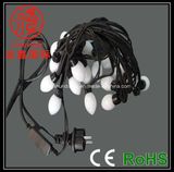 LED Sharp Ball String Light White