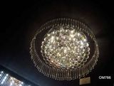 Silver Chandelier Ceiling Pendant Lamp (OM766)