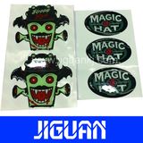 Free Design Logo Soft Surface Waterproof Custom 3m Epoxy Sticker