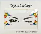 Colorful Face Jewels for Decoration