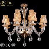 European Champagne Crystal Chandelier Light