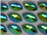 Jet Ab Flat Back Stones Strass Beads