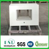 Thin Prefabricated Solid Surface Material Quartz Stone Countertop