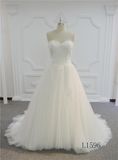 Beautiful Women Wedding Dress Strapless Ivory Wedding Dress Ball Gown