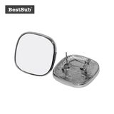 Bestsub Square Alloy Sublimation Ear Studs (EH05)