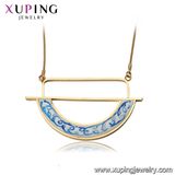 43904 Xuping Fashion 18K Gold Color Luxury Butterfly Heraldic Necklace