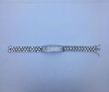Fashing 925 Sterling Silver Watch Chain Bracelet with CZ Stone
