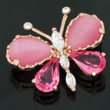 2017 Popular OEM Design Butterfly Metal Brooch