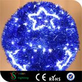 Christmas Tinsel LED Lighted Ball