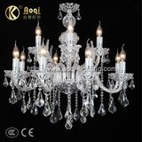 Modern Crystal Glass Candle Lamp (AQ0279-8+4)