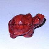 Semi Precious Stone Gemstone Turtle Tortoise Carving Statue (ESB01505)
