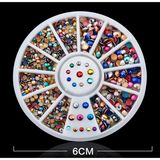 Nail Art Decorations Rhinestone in 12 Color for Nail Accessories for Hinestones Decorations