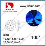 Round Sew on Stones Strass Buttons Beads for Wedding Dress