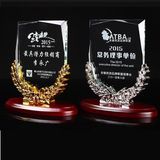 High-Grade Crystal Cup Prize Trophy Model Creative Metal Trophy