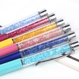Wholesale Flat Head Metal Crystal Pen