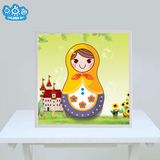 Factory Direct Wholesale New Children DIY Handcraft Sticker Promotion Kids Girl Boy Gift T-174