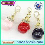 Fashion Enamel Boxing Glove Accent Charm Wholesale