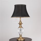 Crystal Book Light with Fabric Shade (82133)