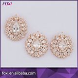 Wholesale 24K Gold Plated Wedding Cubic Zirconia Jewelry Set