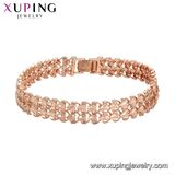 75525 Xuping Elegant Rose Gold Color Bracelet