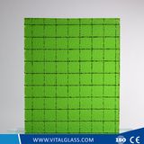 Dark Green Wired Glass with Ce&ISO9001