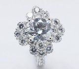 925 Sterling Silver Ring with CZ