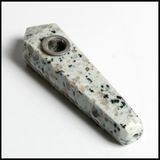 Heady Hand Pipes Stone Pipe Smoking Crystal Thick Hookah Tobacco Wholesale in Stock
