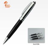 Silver Metal Ball Pen with Sticky Notes for Office Supplies