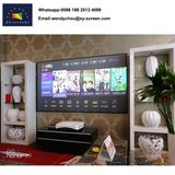 16: 9 Ambient Light Black Crystal Ultra Thin Fixed Frame Projector Screen